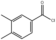 3,4-DIMETHYLBENZENE-1-CARBONYL CHLORIDE Structural