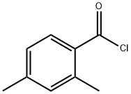 2,4-DIMETHYLBENZOYL CHLORIDE Structural