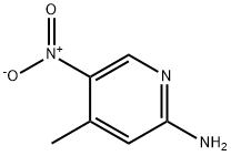 2-Amino-5-nitro-4-picoline Structural Picture