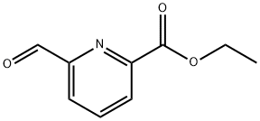 6-FORMYL-PYRIDINE-2-CARBOXYLIC ACID ETHYL ESTER Structural