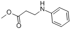 3-PHENYLAMINO-PROPIONIC ACID METHYL ESTER Structural