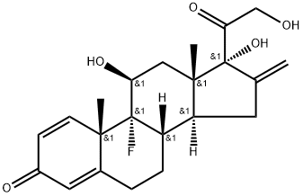 fluprednidene Structural