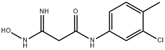 (3Z)-3-AMINO-N-(3-CHLORO-4-METHYLPHENYL)-3-(HYDROXYIMINO)PROPANAMIDE