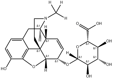 Morphine-d3 6-b-D-Glucuronide Structural