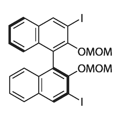 S-3,3'-diiodo-2,2'-bis(MethoxyMethoxy)1,1'-Binaphthalene Structural