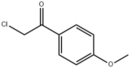 4-Methoxyphenacyl chloride Structural