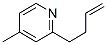 Pyridine, 2-(3-butenyl)-4-methyl- (9CI) Structural