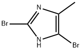 2,5-Dibromo-4-methylimidazole Structural