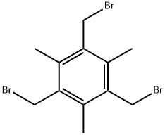 2,4,6-Tris(bromomethyl)mesitylene Structural