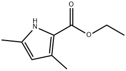 Ethyl 3,5-dimethyl-1H-pyrrole-2-carboxylate Structural