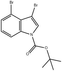 3,4-DIBROMOINDOLE-1-CARBOXYLIC ACID TERT-BUTYL ESTER