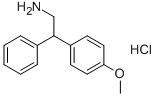 2-(4-METHOXYPHENYL)-2-PHENYLETHYLAMINE HYDROCHLORIDE