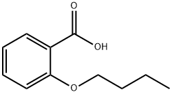 2-butoxybenzoic acid Structural