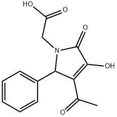 (3-ACETYL-4-HYDROXY-5-OXO-2-PHENYL-2,5-DIHYDRO-PYRROL-1-YL)-ACETIC ACID