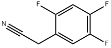 2,4,5-Trifluorophenylacetonitrile Structural