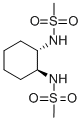 (1S,2S)-1,2-N,N'-BIS[(METHANE-SULFONYL)AMINO]-CYCLOHEXANE Structural