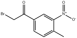 2-bromo-3-nitro-4-methylacetophenone  Structural