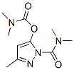 dimethylcarbamic acid, ester with 5-hydroxy-N,N,3-trimethylpyrazole-1-carboxamide  Structural