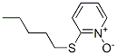 Pyridine, 2-(pentylthio)-, 1-oxide (9CI) Structural