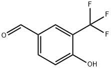 4-HYDROXY-3-(TRIFLUOROMETHYL)BENZALDEHYDE Structural