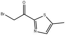 Ethanone, 2-bromo-1-(5-methyl-2-thiazolyl)- (9CI) Structural