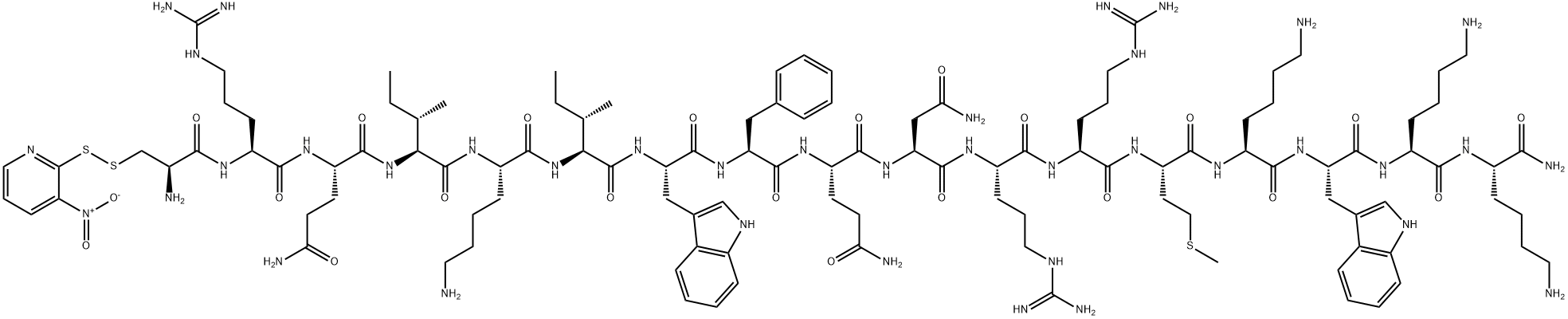 C(NPYS)-RQIKIWFQNRRMKWKK-NH2