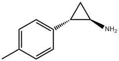 Cyclopropanamine, 2-(4-methylphenyl)-, (1R,2S)- (9CI) Structural