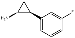 Cyclopropanamine, 2-(3-fluorophenyl)-, (1R,2S)- (9CI) Structural