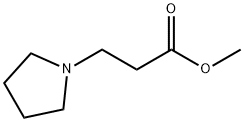 METHYL 3-(PYRROLIDIN-1-YL)PROPANOATE Structural