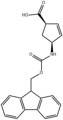 (-)-(1S,4R)-N-FMOC-4-AMINOCYCLOPENT-2-ENECARBOXYLIC ACID