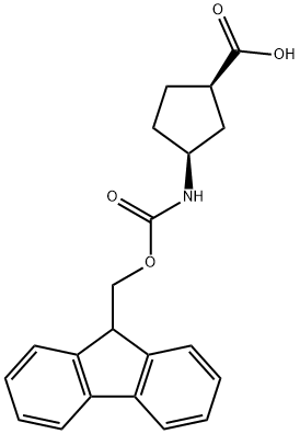 (-)-(1R,3S)-N-FMOC-3-AMINOCYCLOPENTANECARBOXYLIC ACID,(1R,3S)-(+)-3-Aminocyclopentanecarboxylic acid, N-FMOC protected