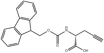 FMOC-D-PROPARGYLGLYCINE Structural