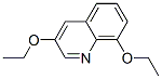 Quinoline, 3,8-diethoxy- (9CI) Structural