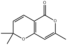 2,2,7-TRIMETHYL-2H-PYRANO[4,3-B]PYRAN-5-ONE Structural