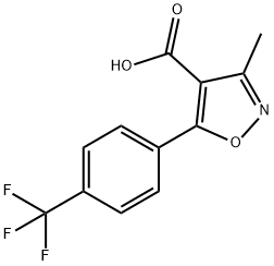 3-METHYL-5-[4-(TRIFLUOROMETHYL)PHENYL]ISOXAZOLE-4-CARBOXYLIC ACID