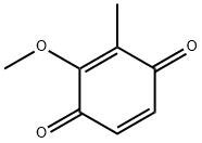 2-METHOXY-3-METHYL-[1,4]BENZOQUINONE Structural