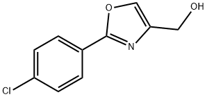 [2-(4-CHLORO-PHENYL)-OXAZOL-4-YL]-METHANOL Structural