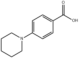 4-PIPERIDIN-1-YL-BENZOIC ACID Structural