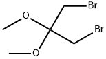 1,3-Dibromo-2,2-dimethoxypropane Structural Picture