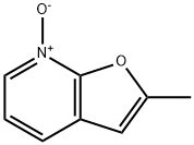 Furo[2,3-b]pyridine, 2-methyl-, 7-oxide (9CI) Structural
