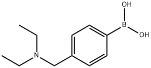 4-(N,N-DIETHYLAMINOMETHYL)BENZENEBORONIC ACID Structural