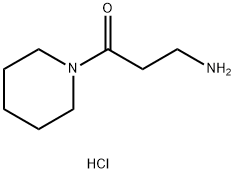 3-AMINO-1-PIPERIDIN-4-YL-PROPAN-1-ONE HYDROCHLORIDE Structural