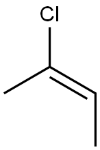 (Z)-2-CHLORO-2-BUTENE Structural