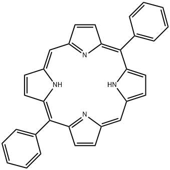 5,15-DIPHENYL-21H,23H-PORPHINE Structural