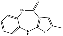 5,10-Dihydro-2-methyl-4H-thieno[2,3-β][1,5]benzodiazepin-4-one (Olanzapine Impurity) Structural