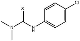Thiourea,N'-(4-chlorophenyl)-N,N-dimethyl- Structural