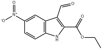 3-FORMYL-5-NITRO-1H-INDOLE-2-CARBOXYLIC ACID ETHYL ESTER