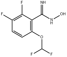 6-Difluoromethoxy-2,3-difluoro-N-hydroxy-benzamidine