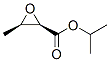Oxiranecarboxylic acid, 3-methyl-, 1-methylethyl ester, (2R,3R)- (9CI) Structural