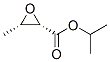Oxiranecarboxylic acid, 3-methyl-, 1-methylethyl ester, (2S,3S)- (9CI) Structural